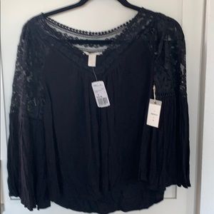 New black women’s boho blouse